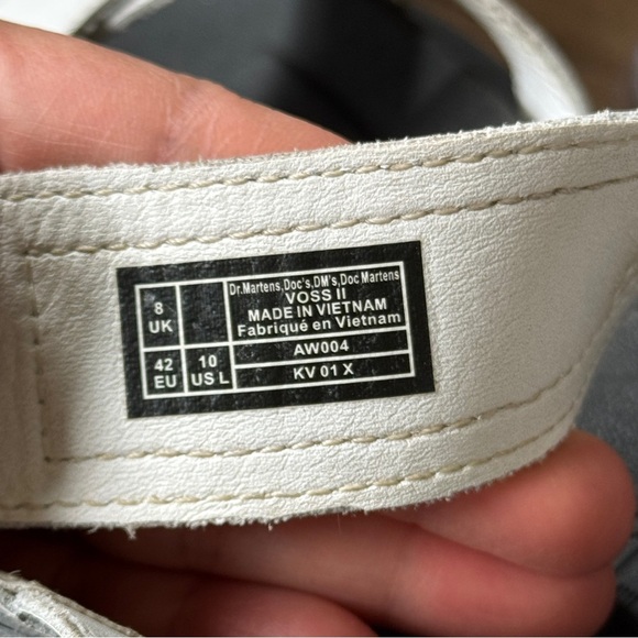 Dr. Martens Women's Voss Ii Sandal white size 10 - Picture 12 of 12
